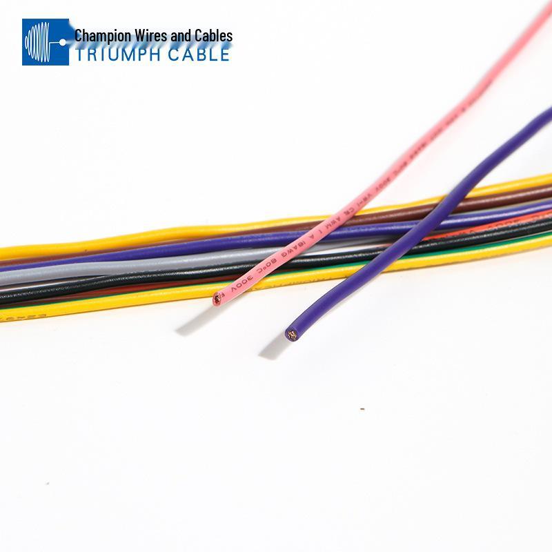 In Stock UL1007 300V Eco-Friendly Tinned Copper Core Wire for Electronic Equipment