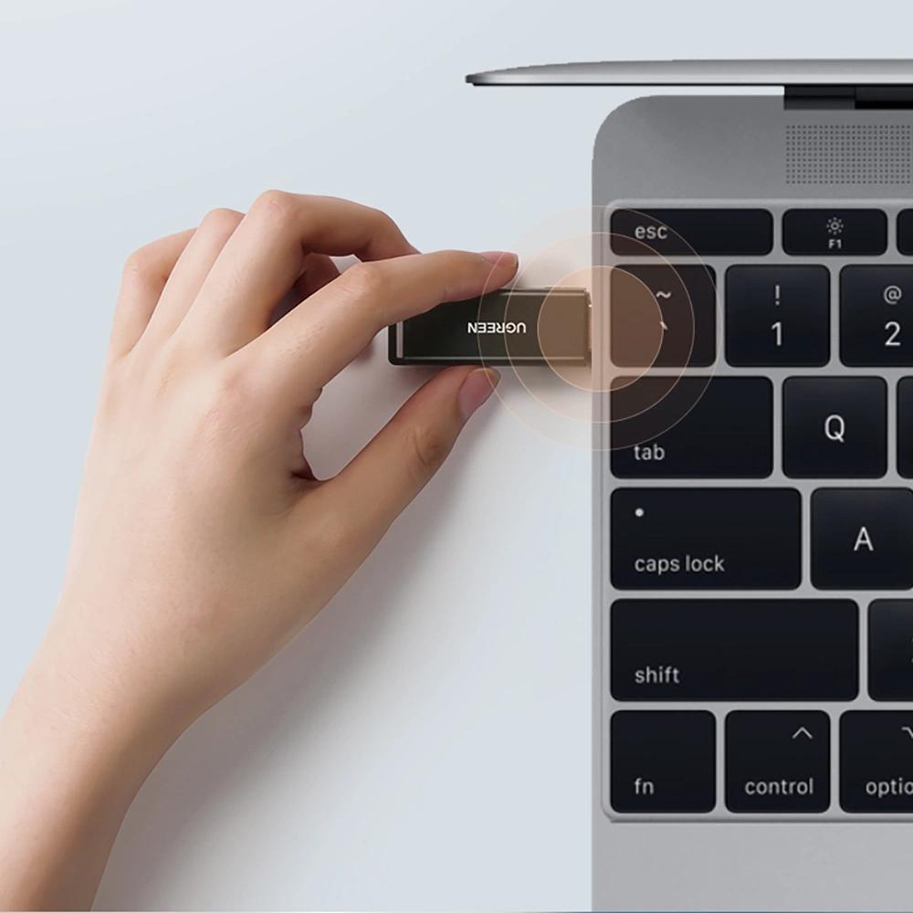 Ugreen Portable Tf/Sd Card Reader For Usb 3.0 Black (Cm104)