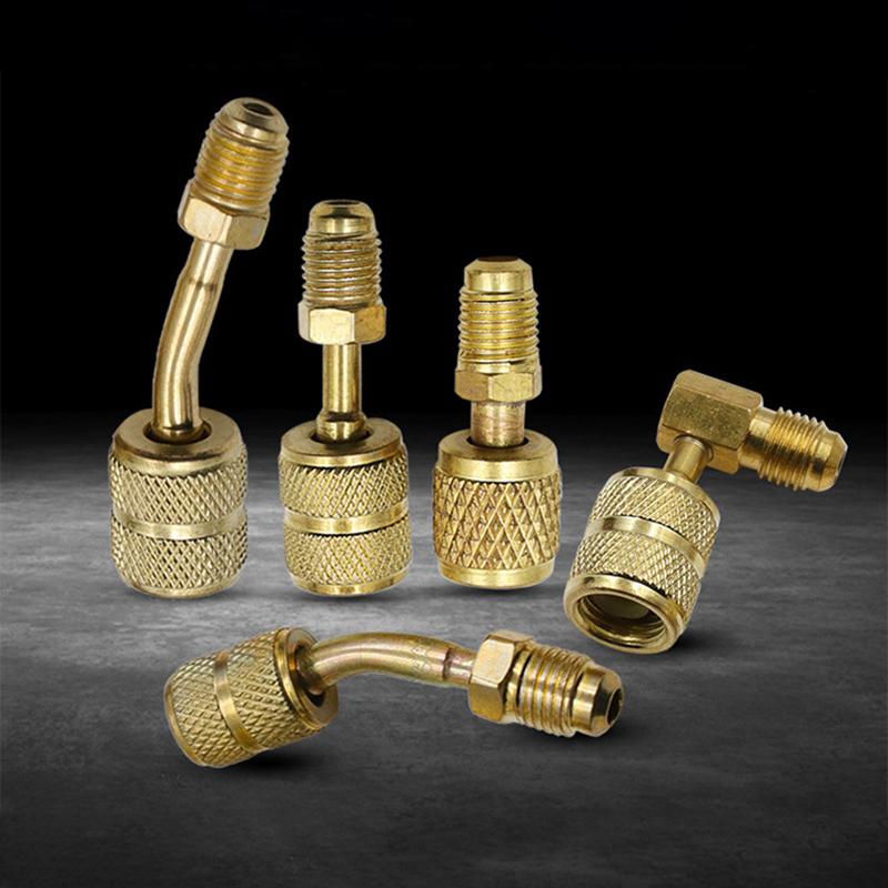 R22 К R410 Трубка из фторида для кондиционирования воздуха Труба высокого давления для фреона Адаптер для холодильника Трубка для добавления жидкости Инструмент Аксессуары