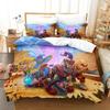 3D Printed Game Dungeon Defenders Bedding Collections Exquisite Bed Supplies Set Duvet Cover Bed Comforter Set Luxury Birthday Gift