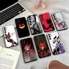 A-Alastor H-Hazbin H-Hotel Чехол для телефона для Samsung S25,S24,S21,S22,S23,S30,Ultra,S20,Plus,Fe,Lite,Note,10,Черный чехол