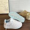 Женские кроссовки на толстой подошве высокой ценности, новая популярная повседневная ретро-белая обувь, популярная модная спортивная обувь, осень 2025