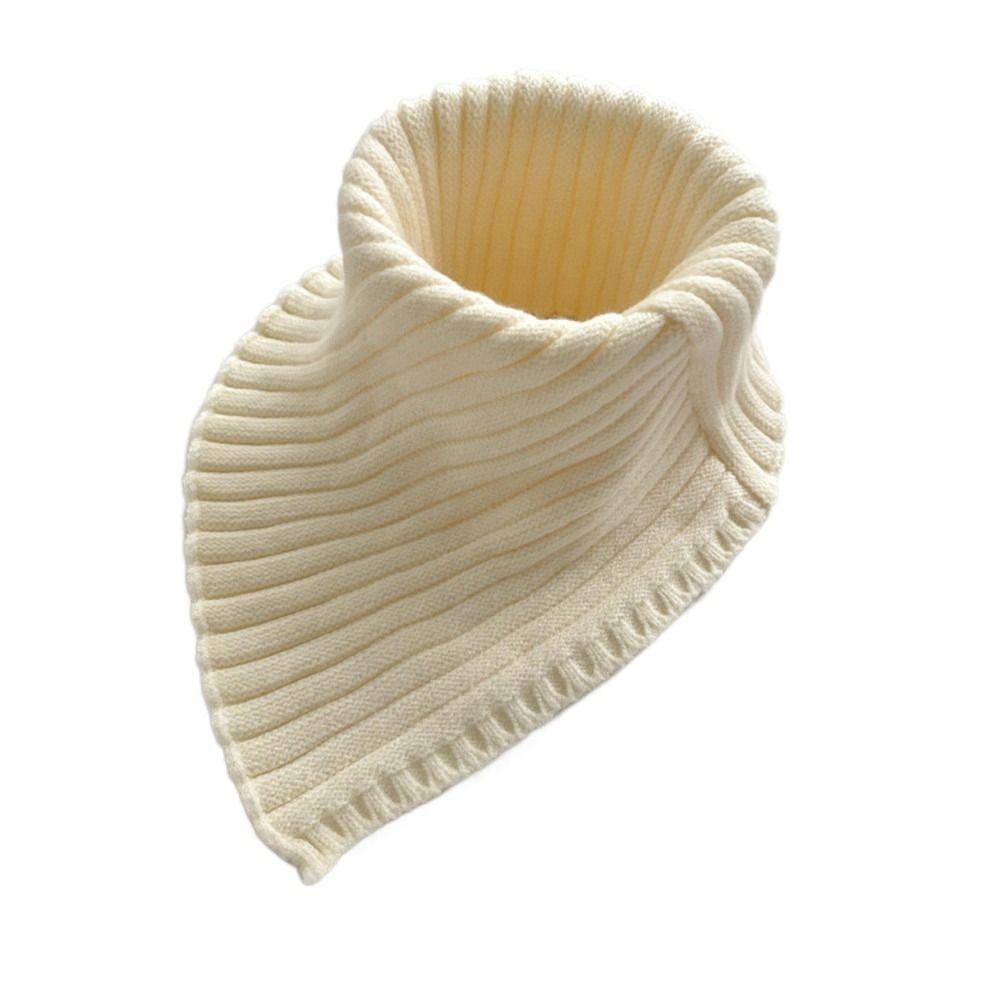 Fashion Windproof Detachable Turtleneck Scarf Neck Warmer Knitted Fake Collar