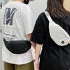 Модная кросс-боди сумка из нейлона, стильная сумка-слинг на грудь, женская повседневная поясная сумка и сумка-банан, молодежные сумки на плечо, Bolso Mujer