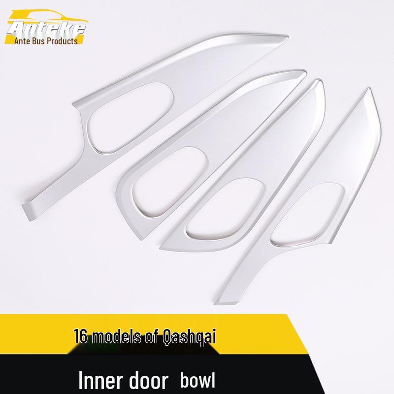 2021 Qashqai Inner Door Bowl Anti-Scratch Protective Film & Handle Decorative Frame