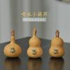 1 шт. Исинская фиолетовая глина Распыляемая чайная фигурка Тыква Лягушка Украшение для ухода Творческое ручная работа Чайная игра Чайный набор