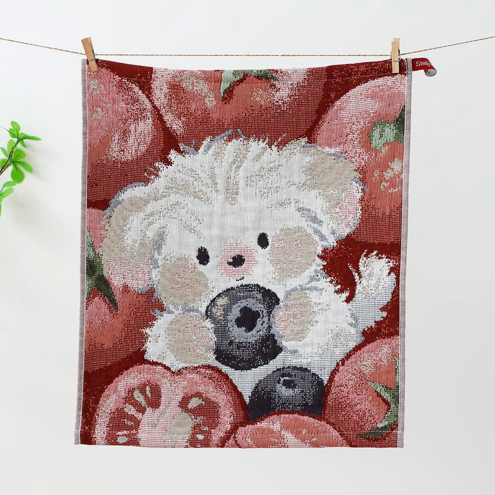 34x40cm Handkerchief Towel Cartoon Kitchen Towel High Quality Large Hand Towel Home Restaurant