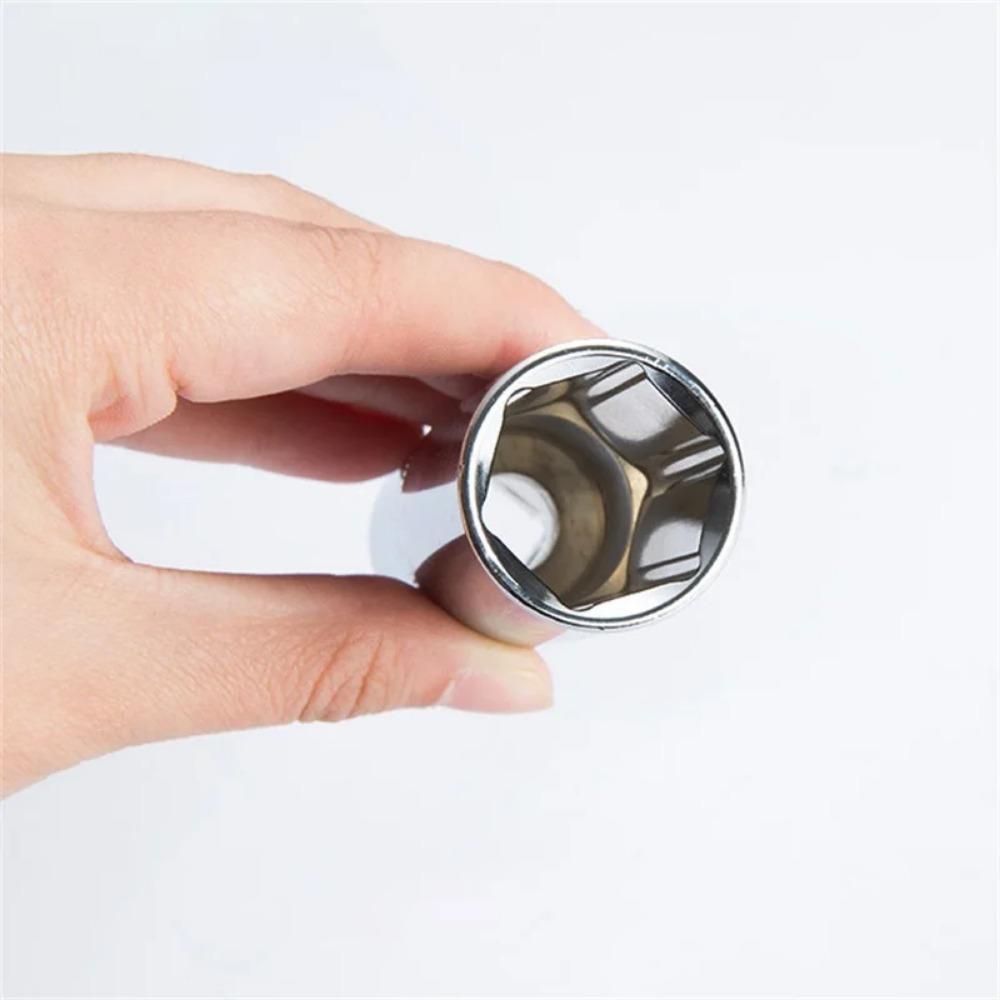 Набор шестигранных ключей для трещотки 1/4 3/8 1/2, короткая длинная головка, глубокая гайка, отвертка, гаечный ключ, инструмент с трещоткой с держателем