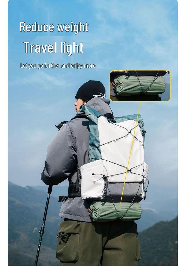 Portable Lightweight Inflatable Mattress: Moisture-Proof Air Cushion for Single Person Camping or Car Sleeping