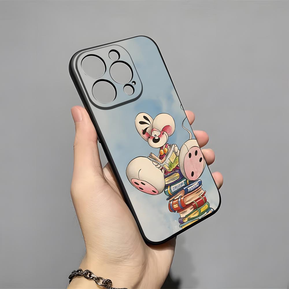 Мультяшный чехол D-Diddl для IPhone 17 Pro Max 16 15 14 Pro Max 13 11 X Xs Xr 8 7Plus Силиконовый чехол