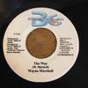 7inch Record WAYNE MARSHALL - The Way NONE Baby G Producti 2004 Jamaica Reggae, Ska & Dub Used