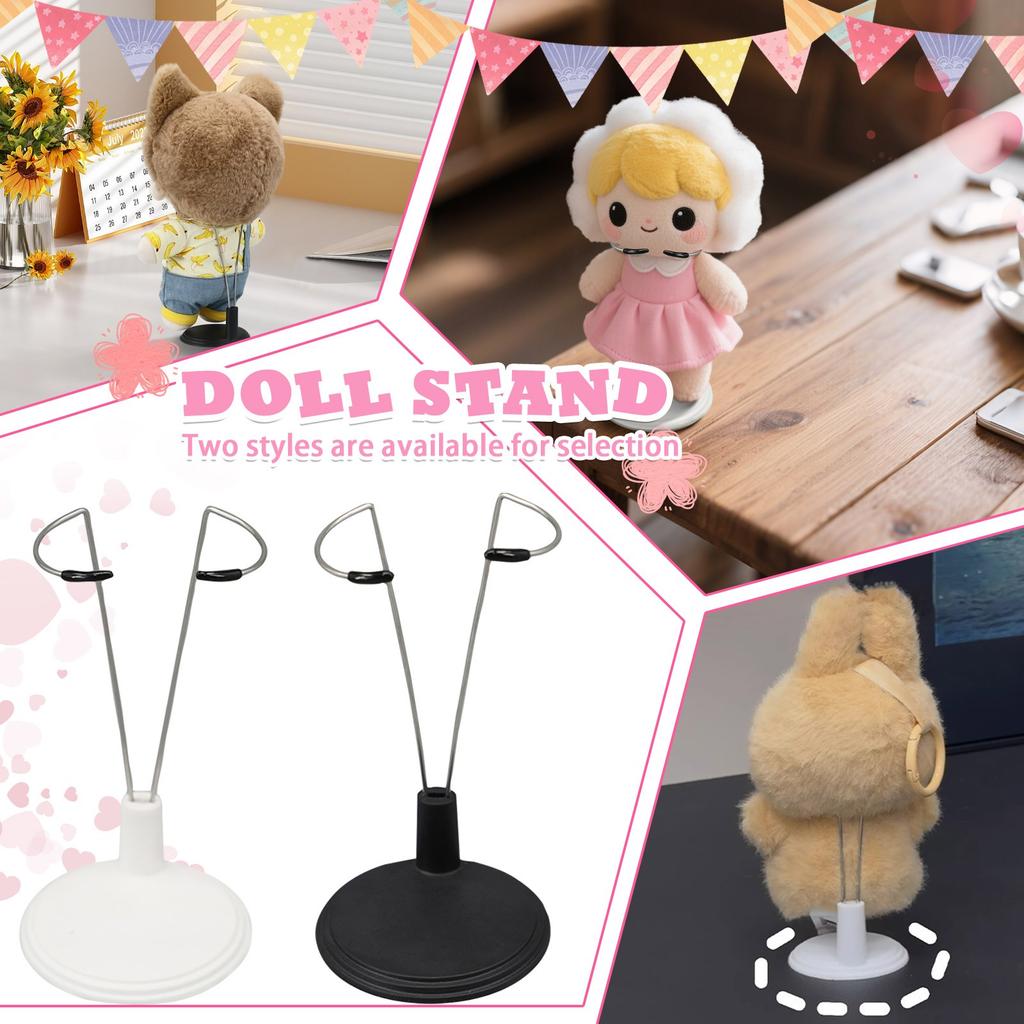 Adjustable Doll Stand For Generation 1 And 2, Supports Dolls From 4 To 8 Inches, Keeps Dolls In Standing Position