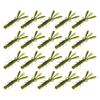20PCS Soft Fishing Crawfish Lure Lobsters Baits Artificial Fishing Lures Baits Swimbait Soft Plastic Lures Easy to Use