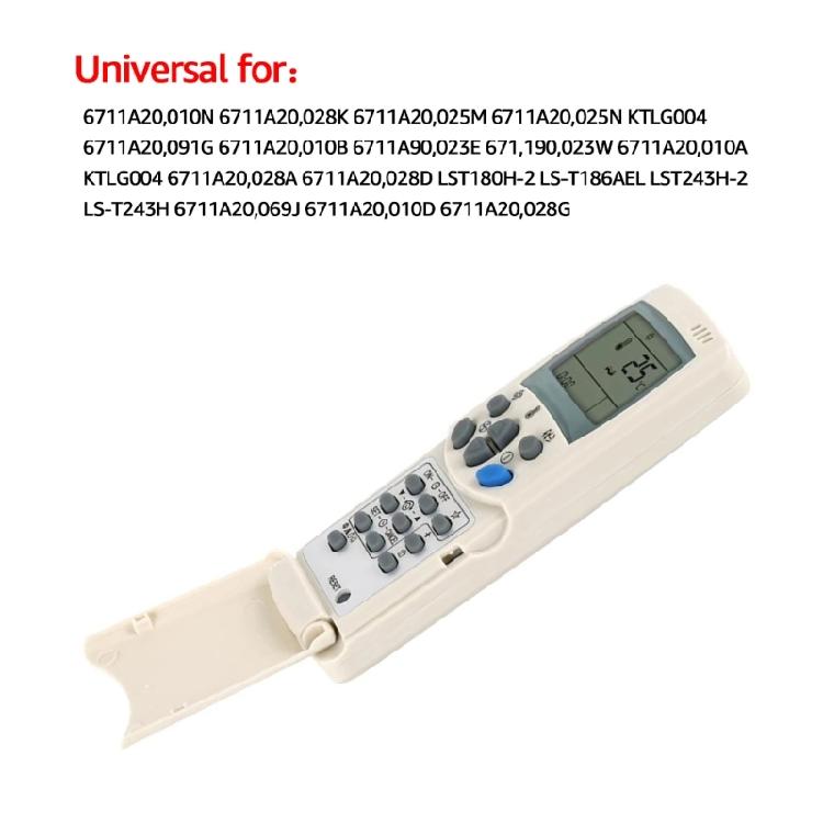 Пульт ДУ для кондиционера 6711A20010B 6711A90023E 671190023W 6711A20028K