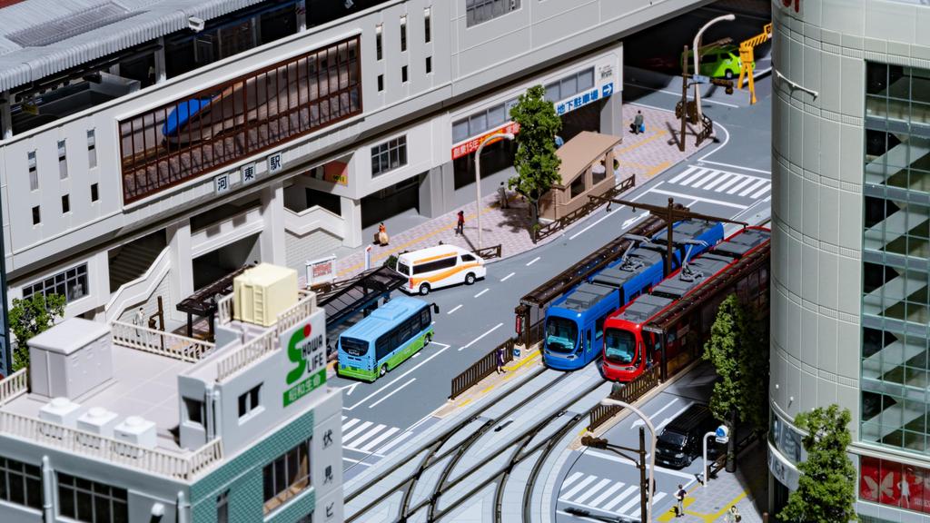 KATO N Gauge Unitram Joint Demarcation Line 124mm, Set of 2, Model Railroad Supplies, 40-025