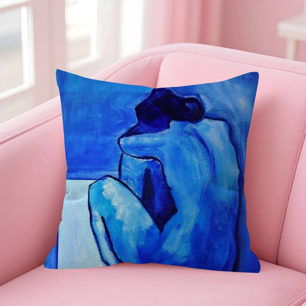 Abstract Picasso Art Classic Cushion Cover Car Throw Pillow Case For Sofa Car Christmas Gift