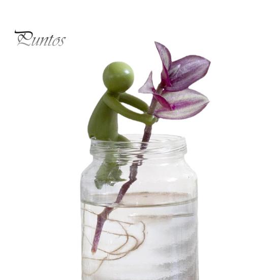 3 шт. антропоморфный держатель для растений, подставка для растений, подставка для ростков, стеблей, побегов, черенков, симпатичные подставки для растений для декора внутреннего сада или растений