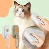 Steamy Cat Brush 3 в 1 Электрическая кошачья щетка с защитой от брызг и паровым распылителем для массажа Расческа для ухода за домашними животными Расчески для удаления волос Новинка