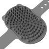 Dog Grooming Brush Pet Shampoo Bath Brush Soothing Massage Rubber Comb with Adjustable Ring Handle for Long Short Haired Cats Dogs