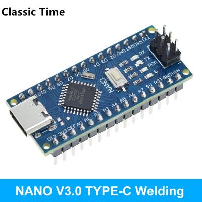Atmega328 CH340 MINI Type-C Nano 3,0 USB-C модуль макетной платы ATmega328P CH340G 5 В 16 м плата микроконтроллера для Arduino