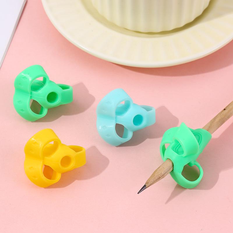 Эргономичный силиконовый держатель для ручки для детей - Улучшает осанку при письме и мелкую моторику