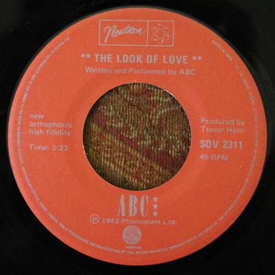 7-дюймовая пластинка ABC - The Look Of Love SOV2311 Neutron Records 1982 Канада Рок Б/У