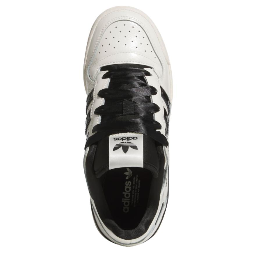 adidas Женские кроссовки Forum Low Cl 'Off White Black Patent' JR0499
