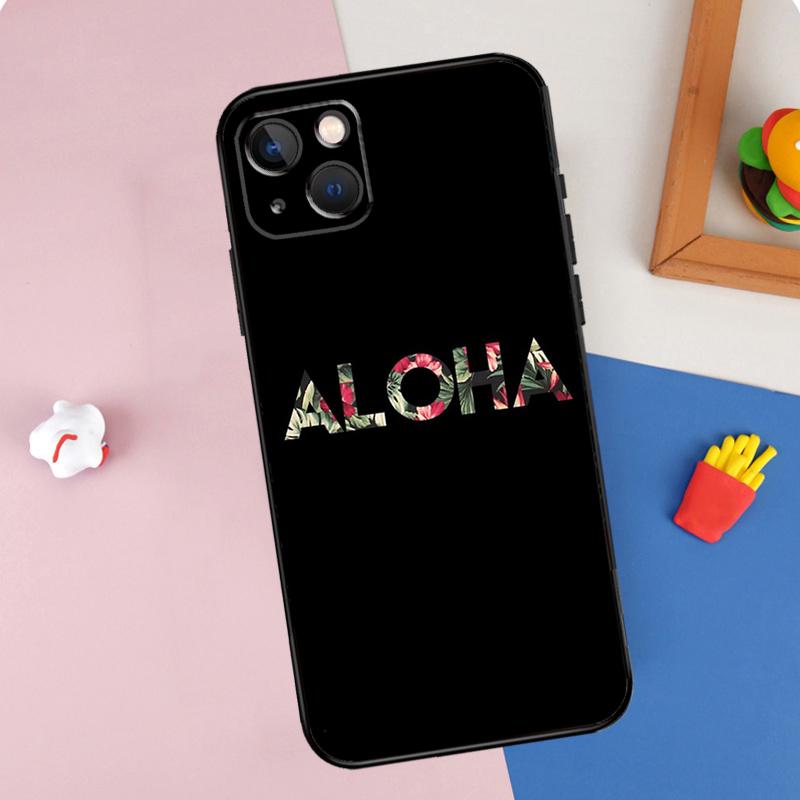 Чехол для телефона Гавайи Алоха для iPhone 16 Pro Max 11 12 13 14 15 Pro Max Mini 16e 15 16 Plus XR Защитный корпус