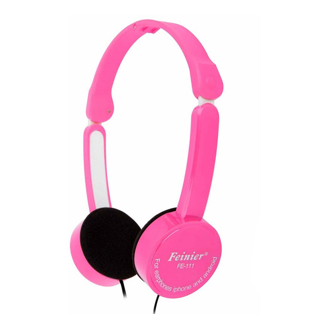 Feinier FE-111 Детская басовая стереогарнитура, проводная с микрофоном
