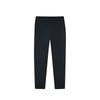 Training Series Solid Color Mid-Rise Comfortable Breathable Straight Leg Casual Pants Women Bottoms Black 162437301-1