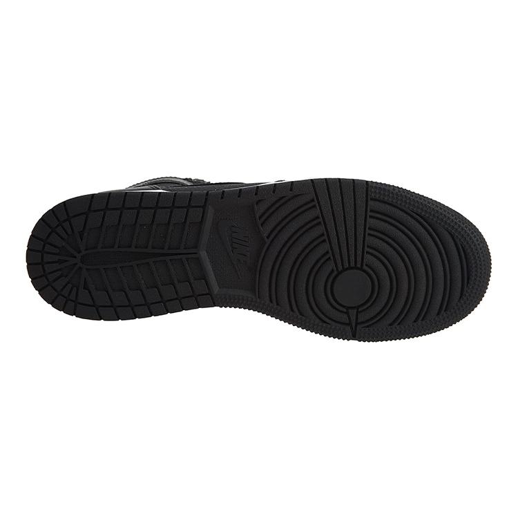 Jordan 1 Ретро Высокие Флисовые Черно-Розовые GS 332148-014