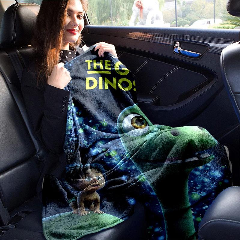 1pc, "The Good Dinosaur" Home Decor Blanket Soft Throw for Couch, Bed, Travel