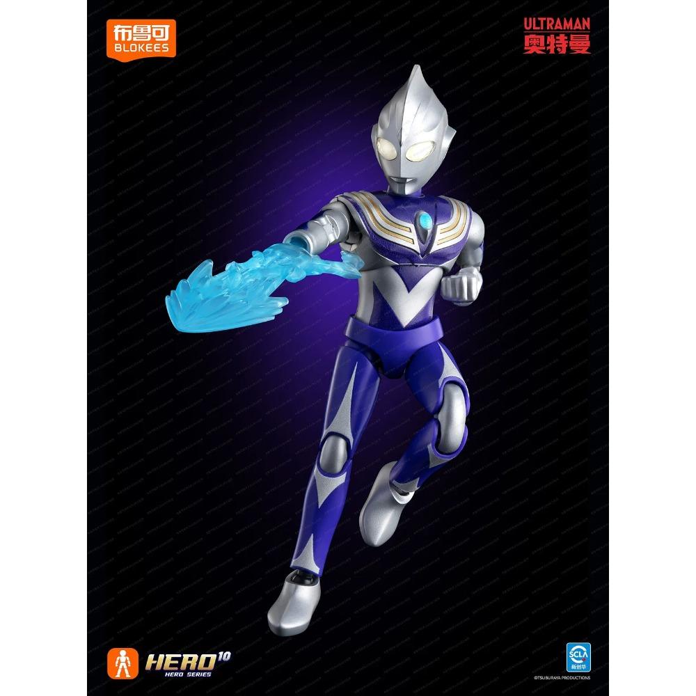Серия Игровых Фигурок Blokees Ultraman Galaxy Brick S Волна 2 Официальный Аутентичный Набор с Секретными Фигурками 9 Уникальных Коллекционных Игрушек Для Детей