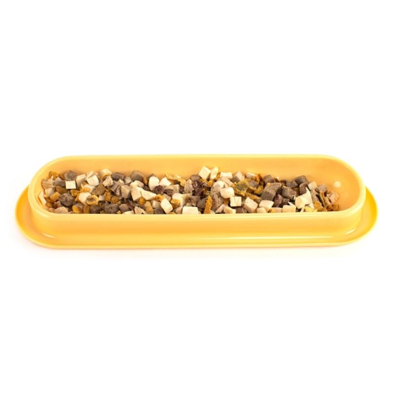 Pack of 3 Convenient Multiple Cats Feeding Stations Durably Easy to Wash Cats Feeding Dish for Multiple Cats Owner