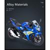 1/12 Suzuki GSX-250R Alloy Racing Мотоцикл Модель Моделирование Литой Металлический Мотоцикл Соревнование Модель Коллекционная Игрушка Подарок Детям