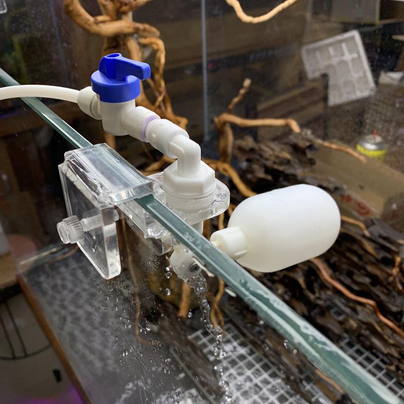 1/4-дюймовый поплавковый шаровой клапан для очистителя воды обратного осмоса, аквариума, автоматического устройства смены воды, поплавковый клапан, пластиковый контроллер уровня белой воды