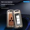 Чехол для ключей из натуральной кожи для Mitsubishi Outlander, ASX, Eclipse Cross, Pajero