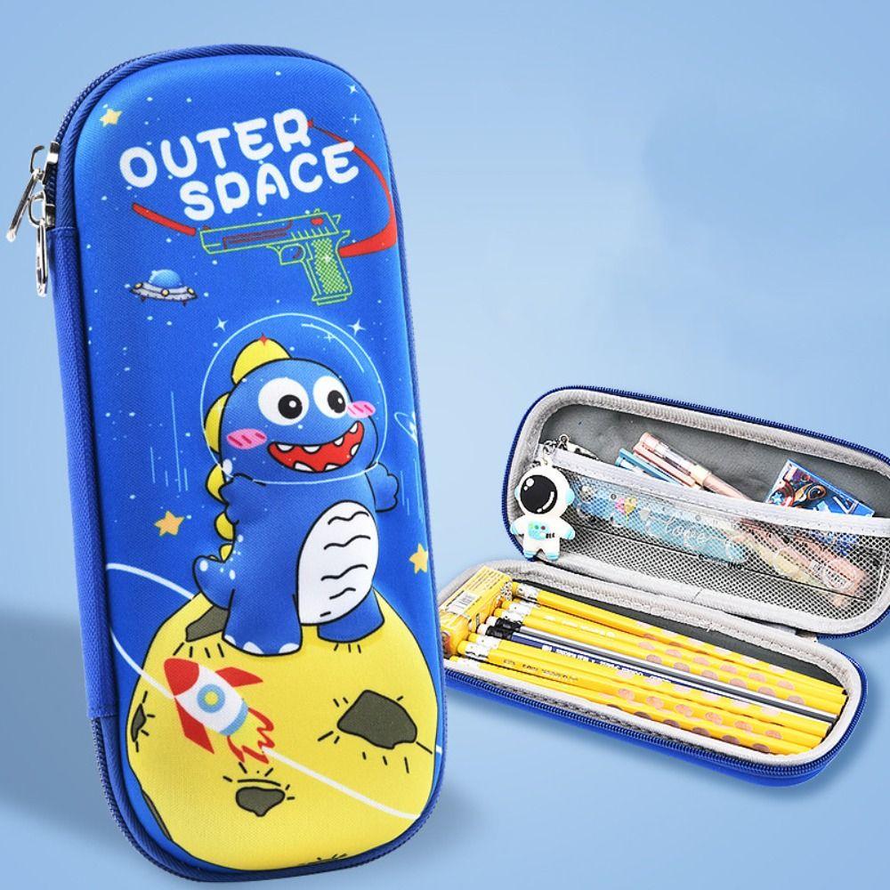 Пенал большой емкости EVA Pen Bag Cartoon Pen Box Student