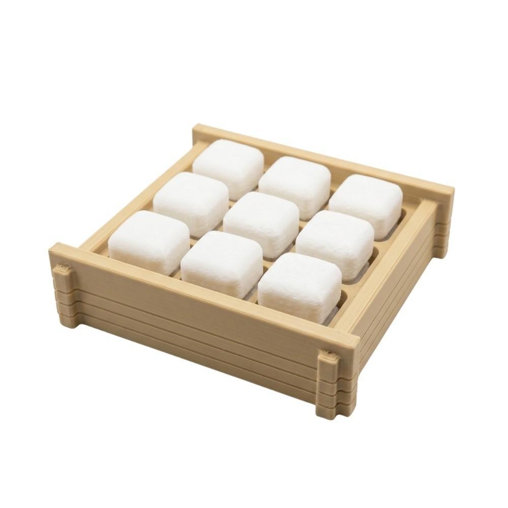 Chinese Snacks Mao Tofu Mechanical Keyboard Pendant 3D Printed Fingertip Button Toy  Car Pendant