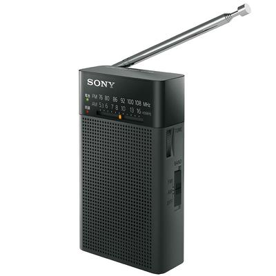 Sony Удобное портативное радио FM-совместимое вертикальное черное B ICF-P26 FM/AM/Wide ICF-P26