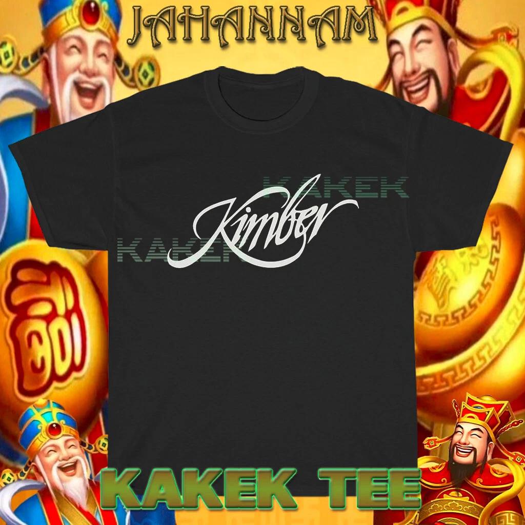 New Shirt Kimber Guns Firearms Logo Funny T shirt USA Size S to 5XL