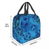 Cartoon Soccer Ball Football Insulated Lunch Bags Large Meal Container Thermal Bag Lunch Box Tote College Travel Food Handbags