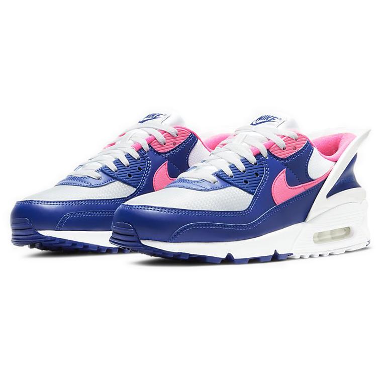 Nike Air Max 90 Flyease Глубокий Королевский Синий Гипер Розовый CU0814-101