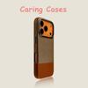 Чехол для iPhone 17 16 15 14 13 Desert Gold Кожа дракона Сплайс Матовый Роскошный Противоударный Защитный Чехол