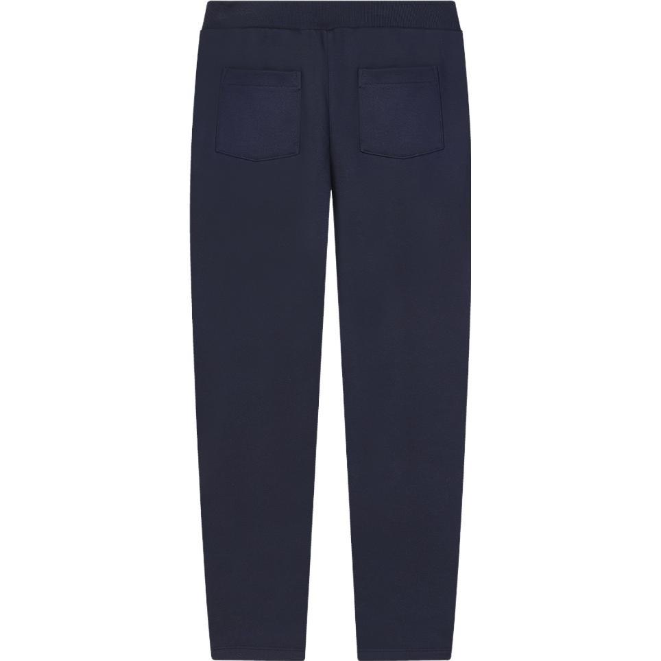 FILA Knitted Fabric Pants Straight Fit Thermal Fleece Lined Casual Pants Women's Legend Blue F51W048602F-NV