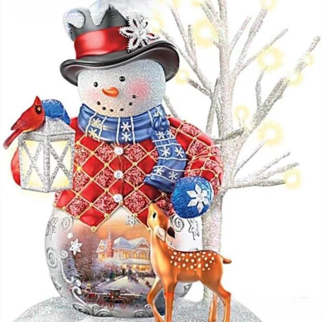 Санта-Клаус Акриловая подвеска на елку и украшение для автомобиля