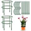 Колья для поддержки растений Клетка Плие Подставка-держатель для цветов Пластиковый полукруг Теплица Сад Фиксирующий стержень Садоводство Инструменты для бонсай