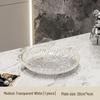 High-Value Transparent PET Fruit Plate for Living Room Snacks