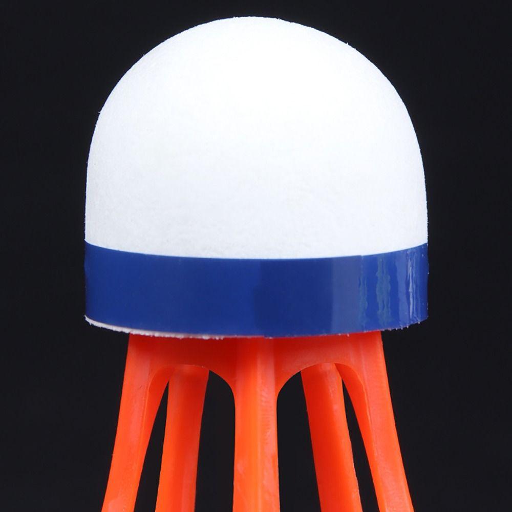 Нейлоновый многоцветный устойчивый ветрозащитный бадминтонный волан для тренировок по мячу