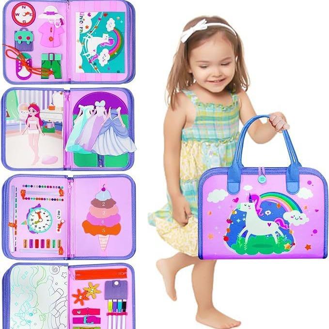 Фетровая развивающая доска, Доска для одевания, Развивающие игрушки, Детская фетровая обучающая доска, Фетровое раннее развитие